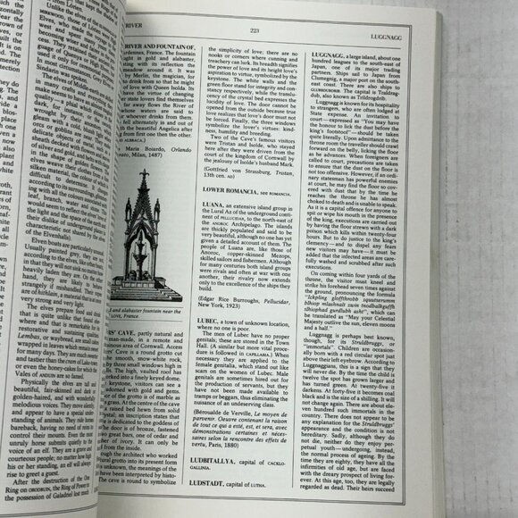 Dictionary of Imaginary Places (Expanded Edition) by Gianni Guadalupi Paperback - Picture 5 of 9